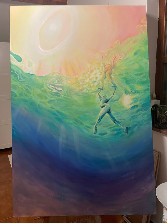 Currently working on my biggest artwork EVER