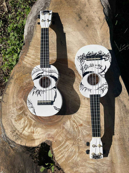 Custom Ukulele Painting